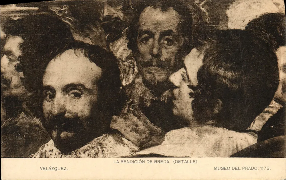 A Rendição de Breda (detalhe) — Velázquez — Museu do Prado, n° 1172 - Frente