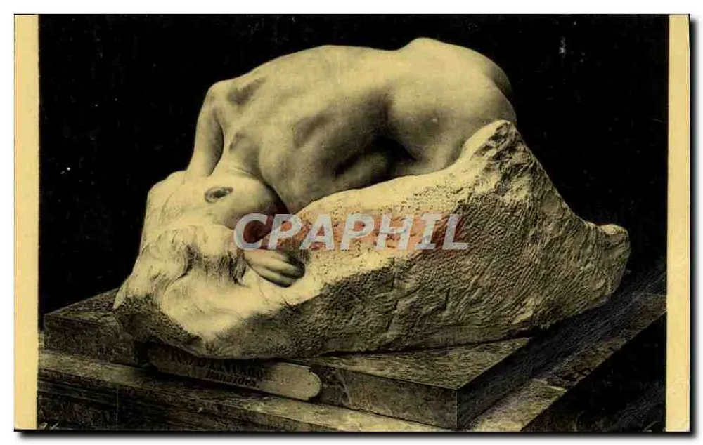 Danaïde — Beeldhouwwerk van Rodin — Uitgever Nathan, n° 453 - Voorkant