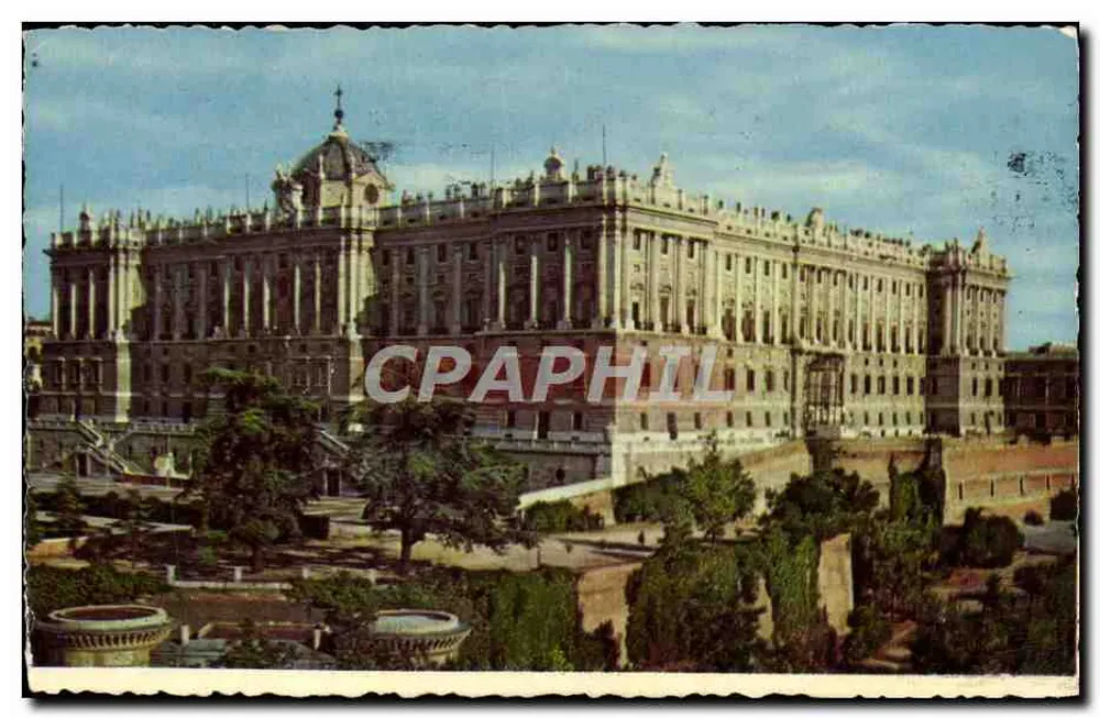 Palacio Real de Madrid — Wydawca Heliotipia Artística Española, n°6 - Awers