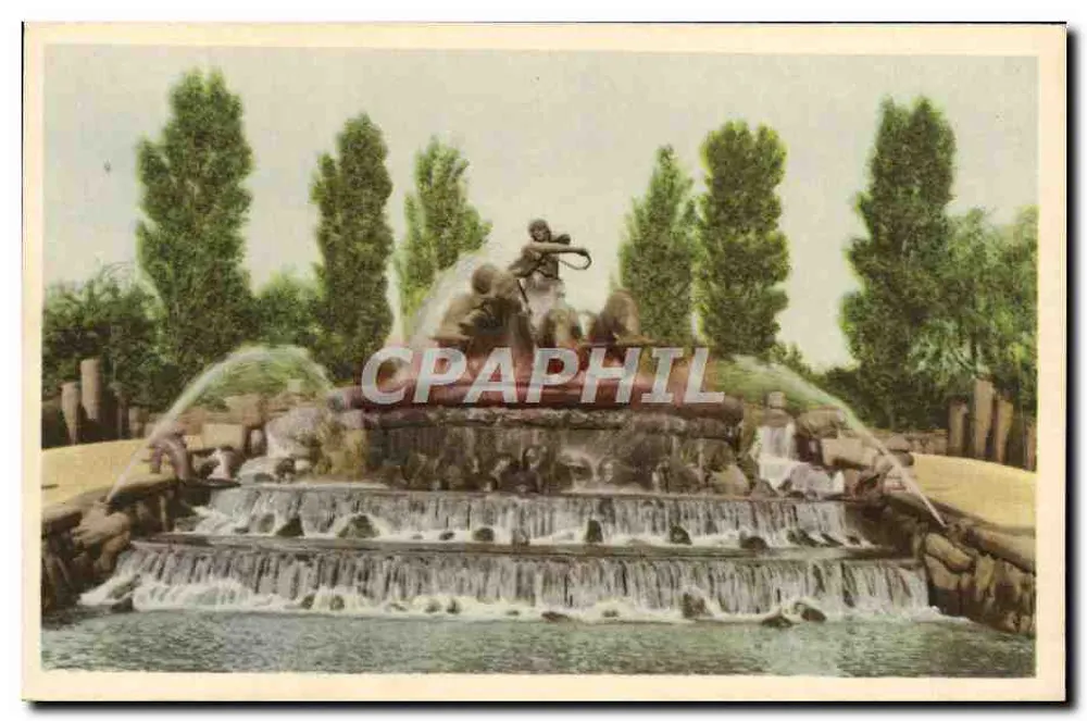 Fontaine de Gofion — Kopenhagen — Verlag Stenders Forlag, Nr. 811 - Vorderseite