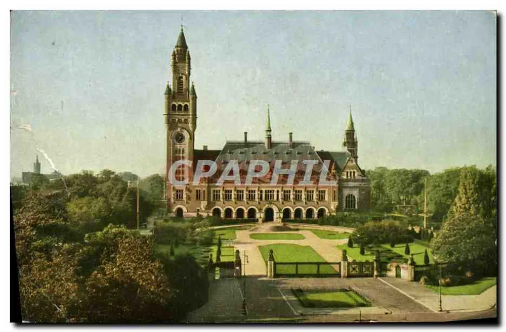 Le Vredespaleis — Palais de la Paix à Rotterdam — Photo de H. Riek Jr. - Vorderseite