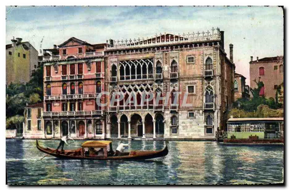 Veneza — Palácio dos Doges — editor Eccamini, número de série não visível - Frente