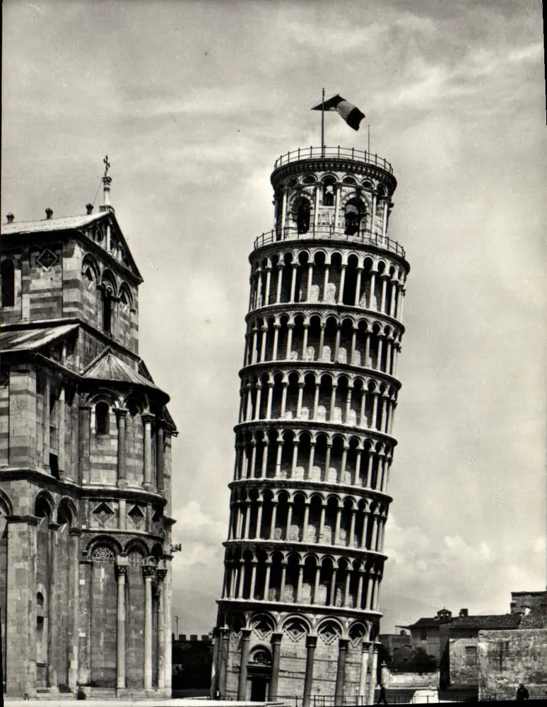 Pisa - Torre de Pisa e Catedral — Vera Fotografia, n° 1985 - Frente