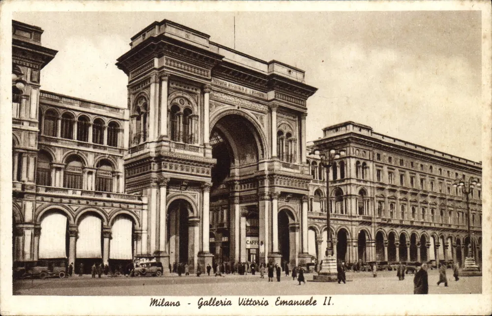 Mailand - Galleria Vittorio Emanuele II — Verlag Vetta, Seriennummer 1951 - Vorderseite
