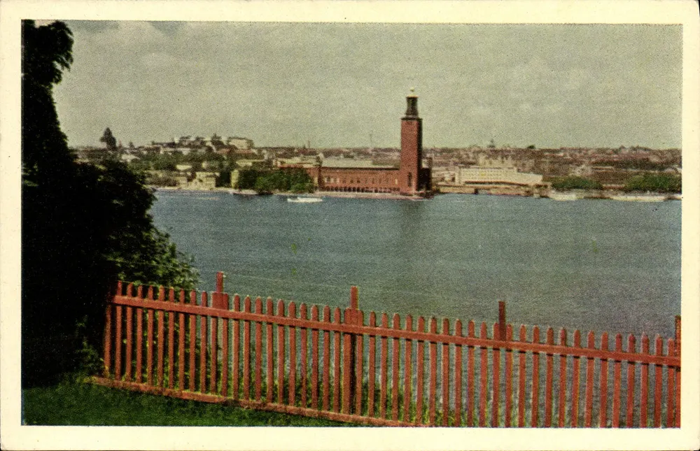 Stadthaus in Stockholm — Fassade zum Riddarjärden — n°158 - Vorderseite