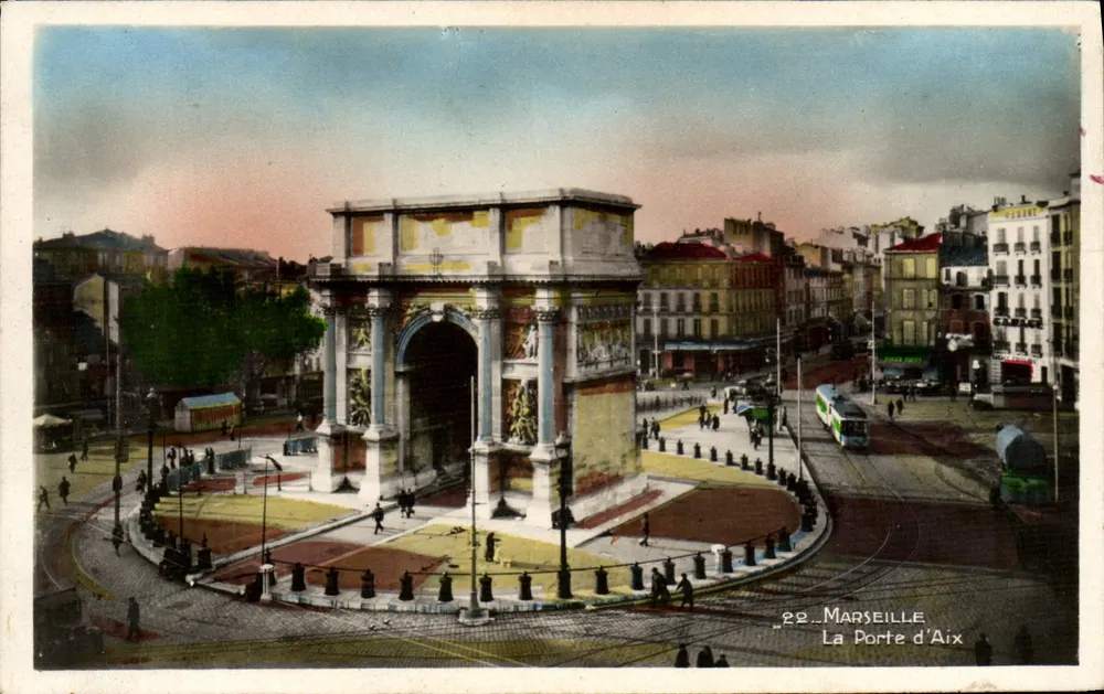 Marselha — A Porta de Aix — Edição TIA, Marselha, n°22 - Frente