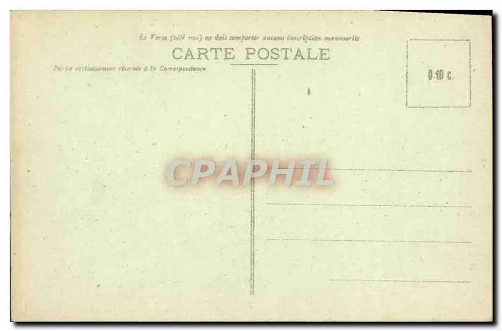 Saumur (M.-et-L.) - Colégio St-Louis - A. B. - Verso