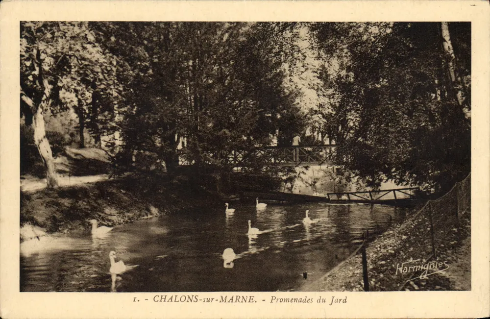 Chalons-sur-Marne - Promenades du Jard — Harmignites - Vorderseite