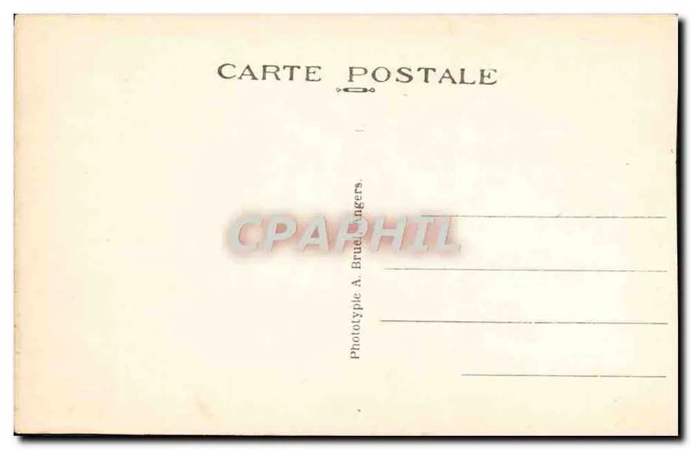 Chinon (Indre-et-Loire) — O Castelo (Monumento Histórico) — Phototype A. Bruelangers - Verso
