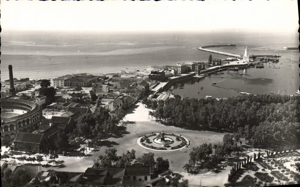 Malaga — panoramisch uitzicht — n°18 - Voorkant