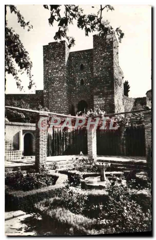 एक बगीचा और मध्ययुगीन टॉवर — मालागा, अल्काजाबा अरबी — 28 - आगे