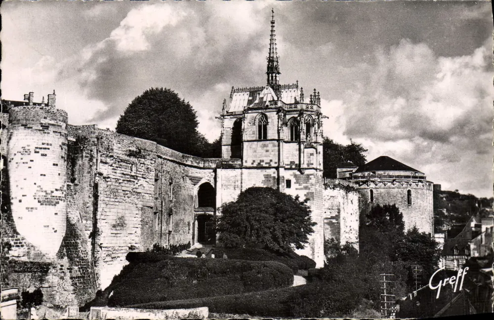 Amboise — Kapelle und Schlossstufen — Greff - Vorderseite