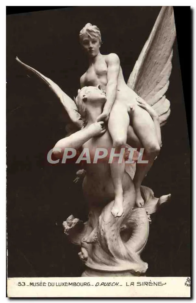 Museum Luxembourg — Die Sirene — D. Puech - Vorderseite