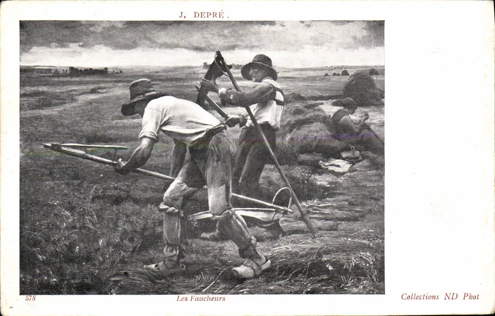 Os Faucheurs — J. DEPRÉ — Coleção ND Phot, n° 578 - Frente