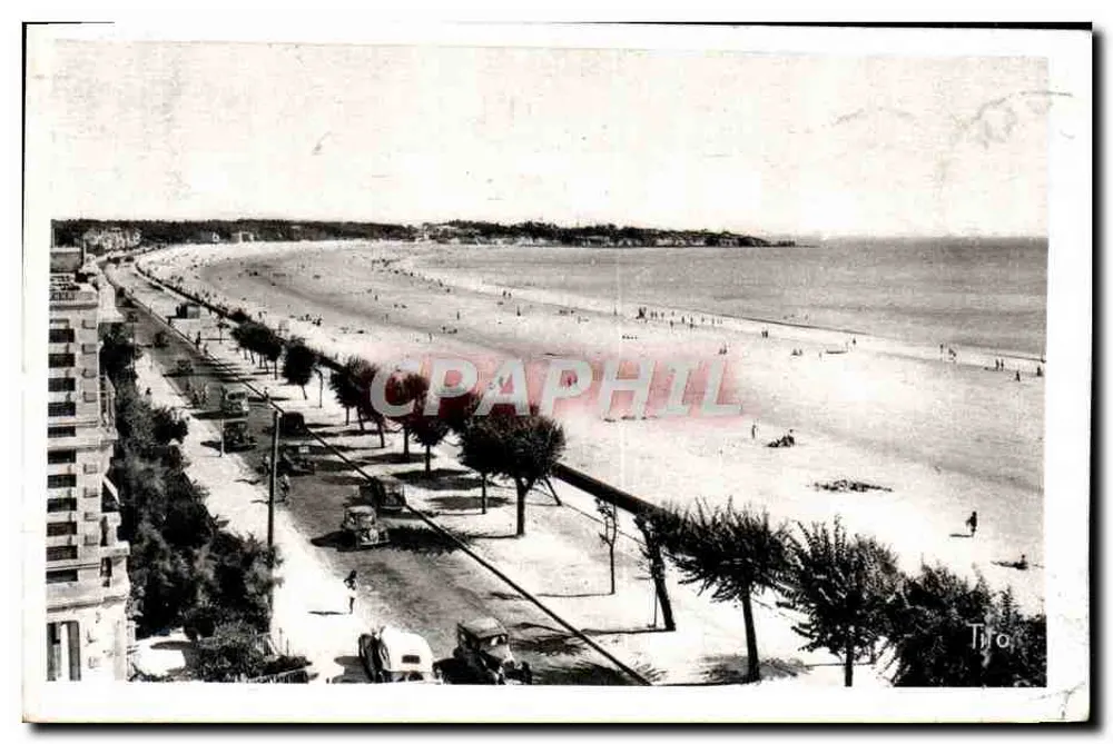 Vista da praia de Royan — Tira — editor Tira - Frente