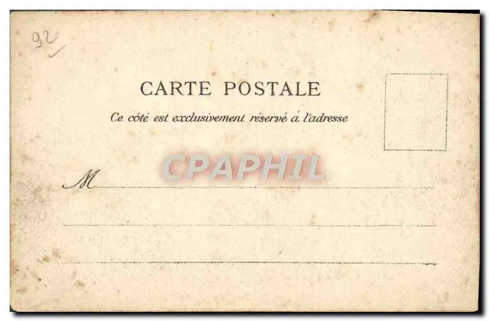 Bas-Meudon — Île Cadenas — éditeur A.D., Paris, n°4 - Verso