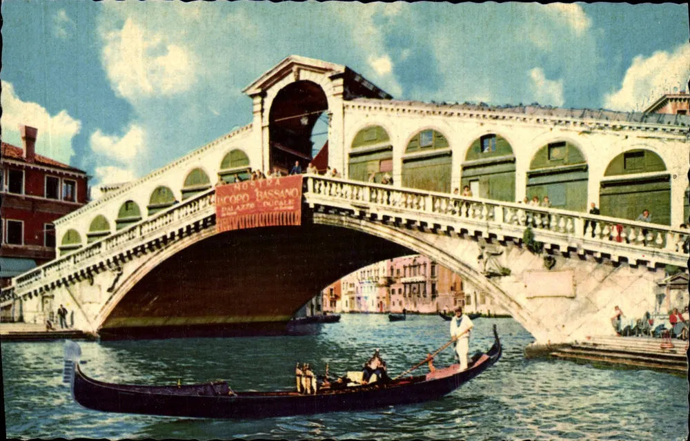 Veneza — Ponte de Rialto — n° 34 - Frente