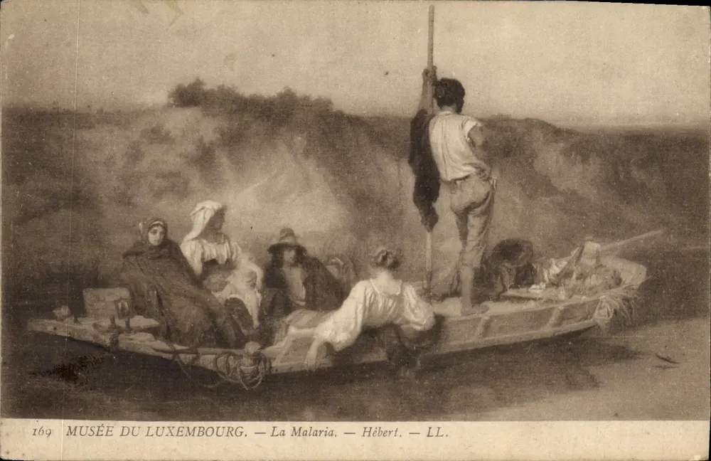 Museu do Luxemburgo — A Malária — Hébert — LL. — N° 169 - Frente