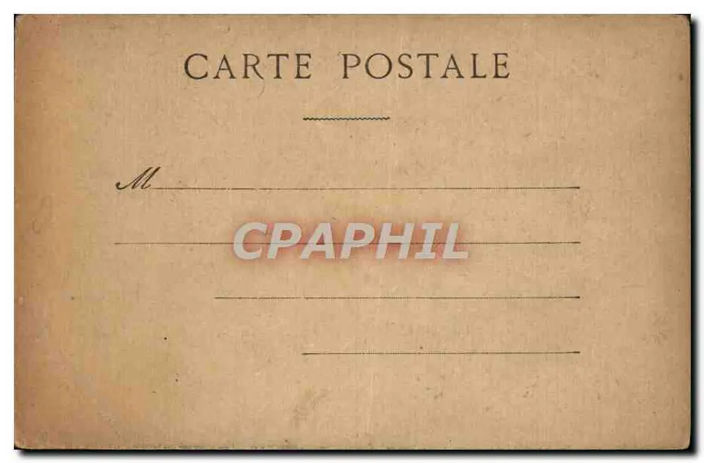 Le Poète — scène de jardin avec trois personnages et un observateur à la fenêtre — éditeur GEO. WEISS - Achterkant