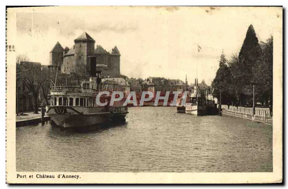 Porto e Castelo de Annecy — Edição Especial da Côte d'Azur, n° 102 - Frente