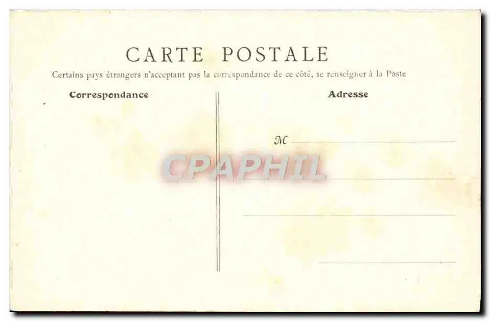 Allerheiligen — Prozessions-Szene — FRIANT, Paris - Rückseite