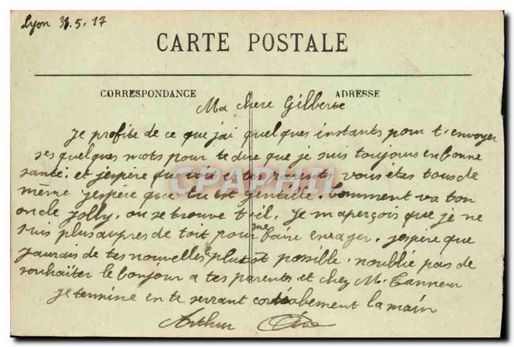 LYON — Il Grande Teatro — E. R. - Verso
