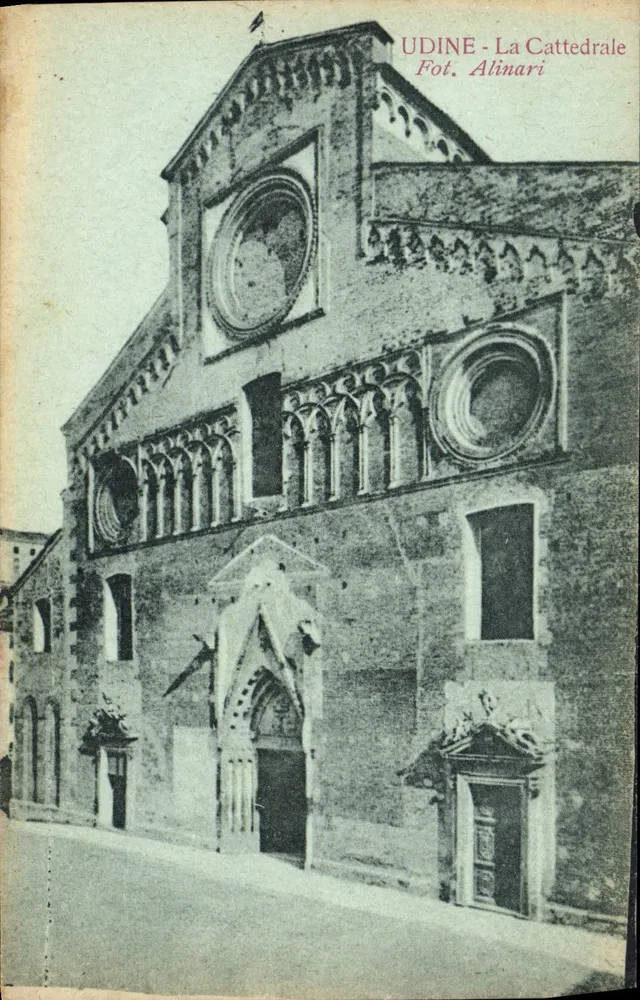 Udine - A Catedral — Fot. Alinari - Frente