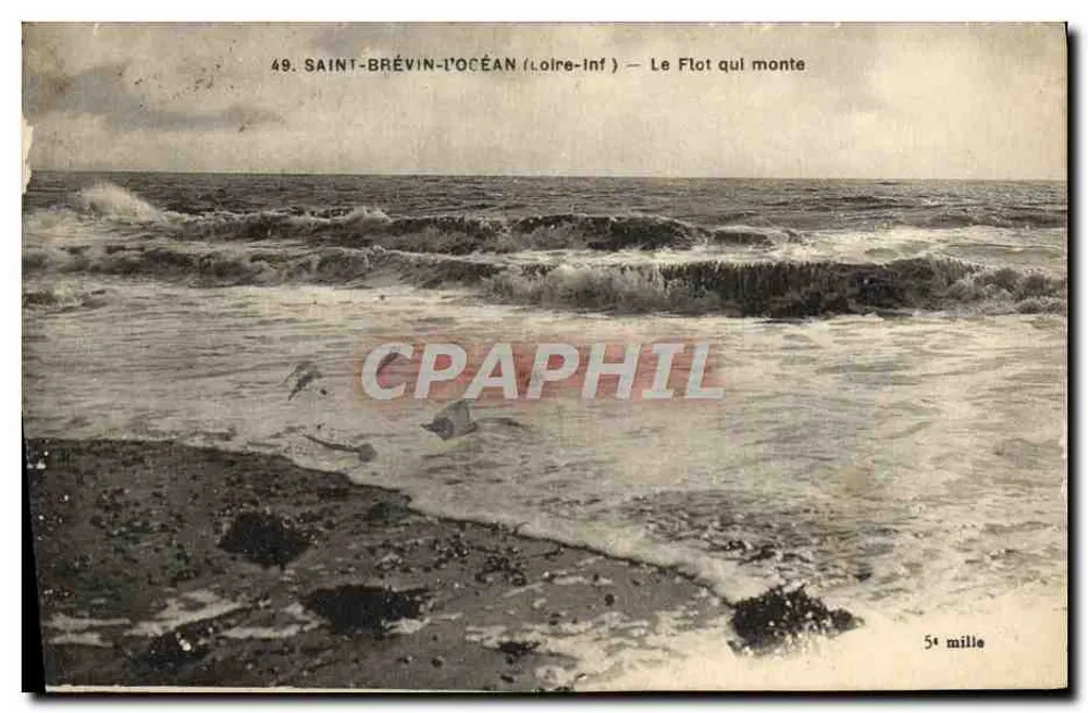 Saint-Brevin-l'Océan (Loire-Inf) — O Flot que monta — 5e milie - Frente