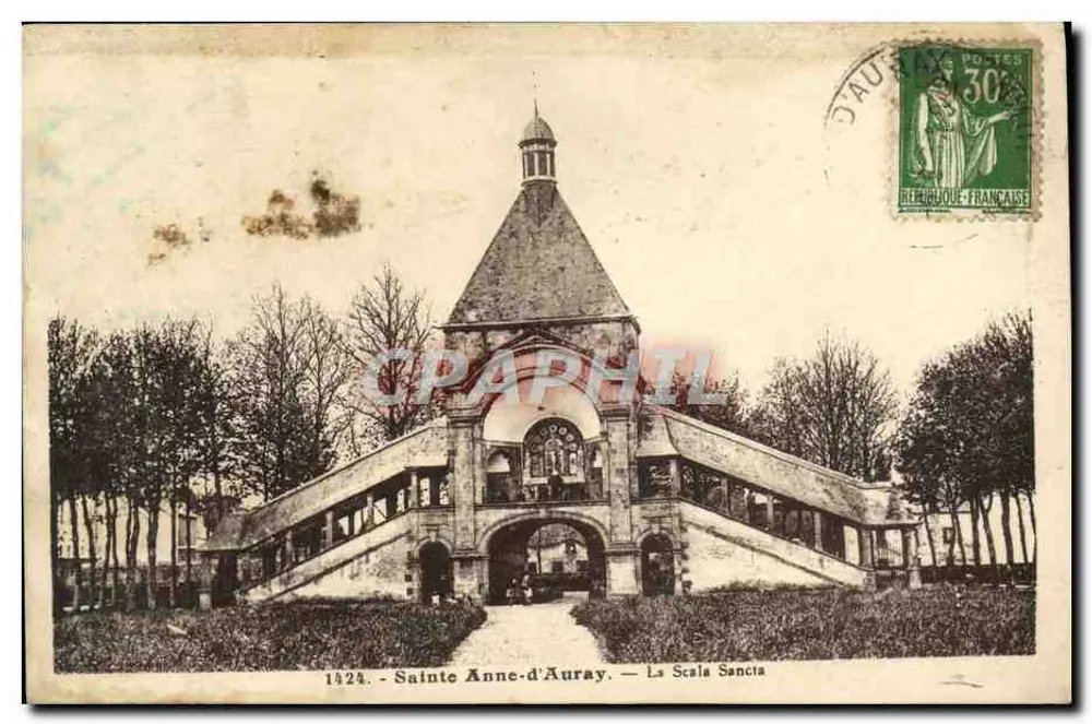Sainte-Anne-d'Auray — La Scala Sancia — editor Laurent, N° de série não visível - Frente