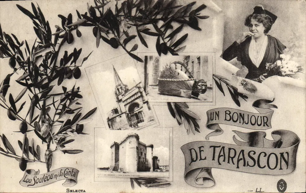Tarascon — Ein Gruß aus Tarascon — Selecta, LL - Vorderseite