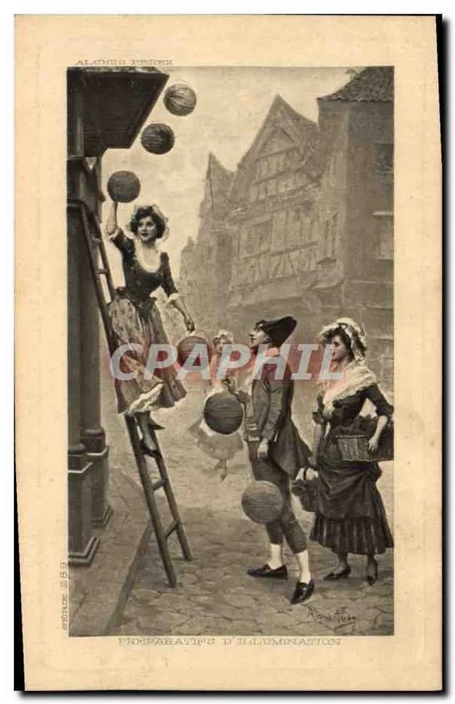 Voorbereiding van verlichting — Alphonse Tiber — Uitgaven 289 - Voorkant