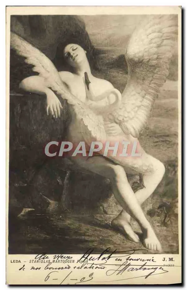 Leda — Stanislas Martougen Pidan — J.M. Paris - Frente