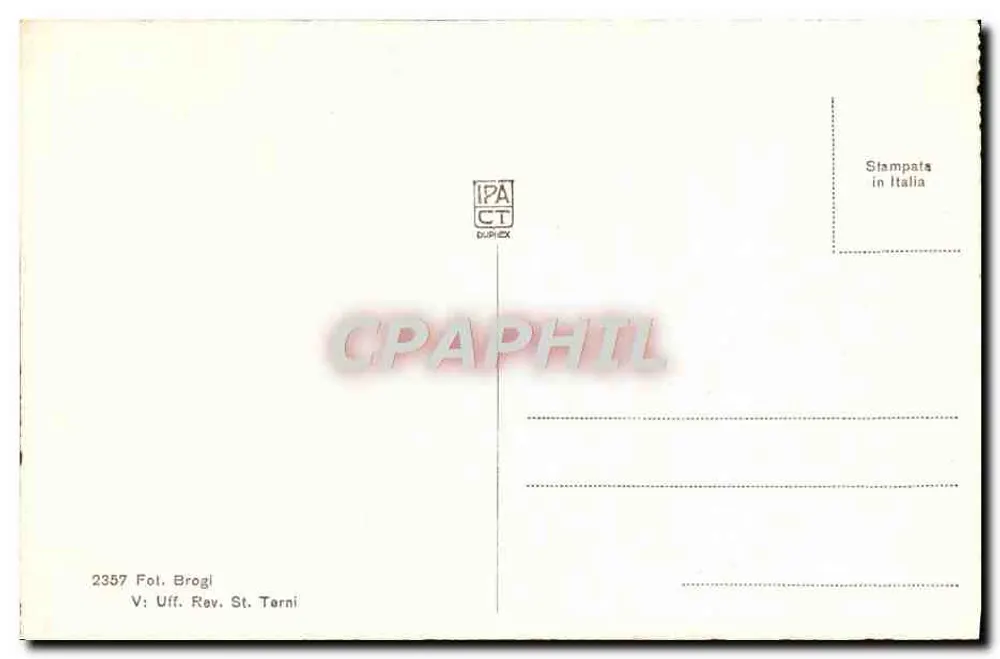 La Sourse — BELLANDI — Editor Brogi, n° 2357 - Verso