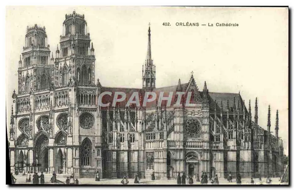 Orléans — Katedra — 402 - Awers