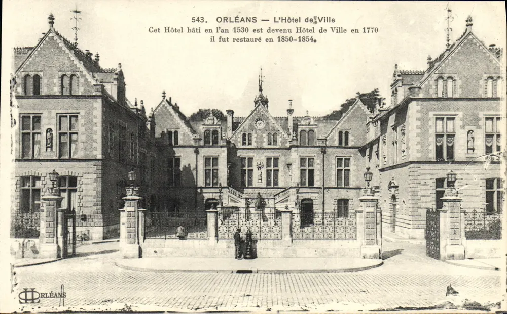 Orléans — A Prefeitura — editor Orléans, n° 543 - Frente