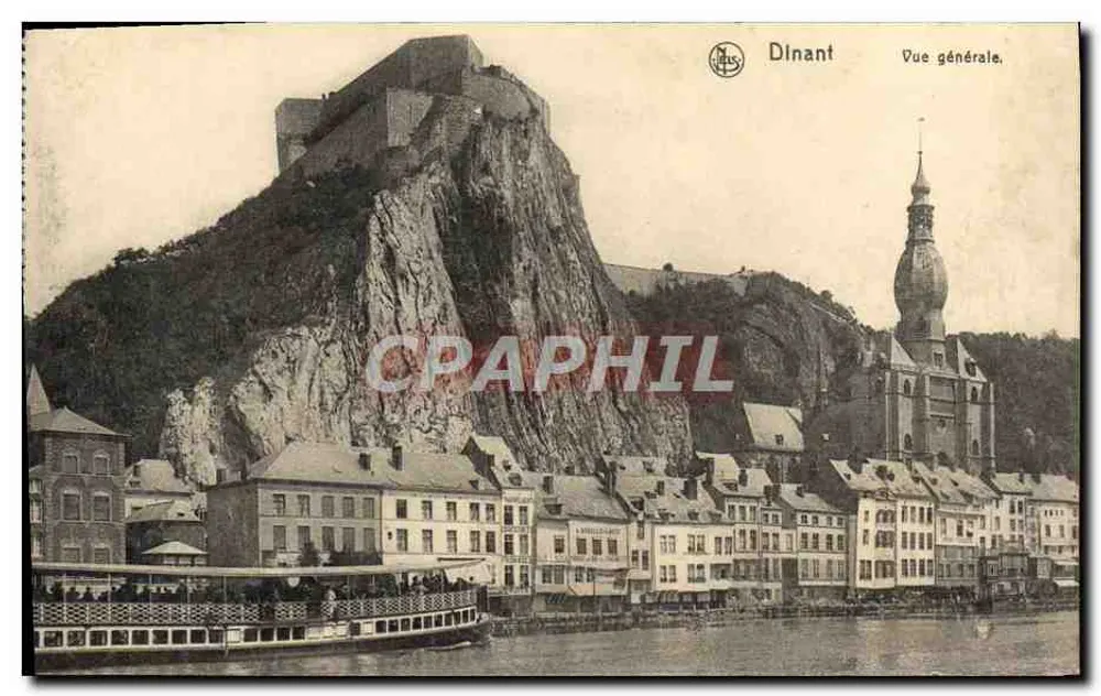Dinant — Vista geral — Ed. Nels, Bruxelas, n°21 - Frente