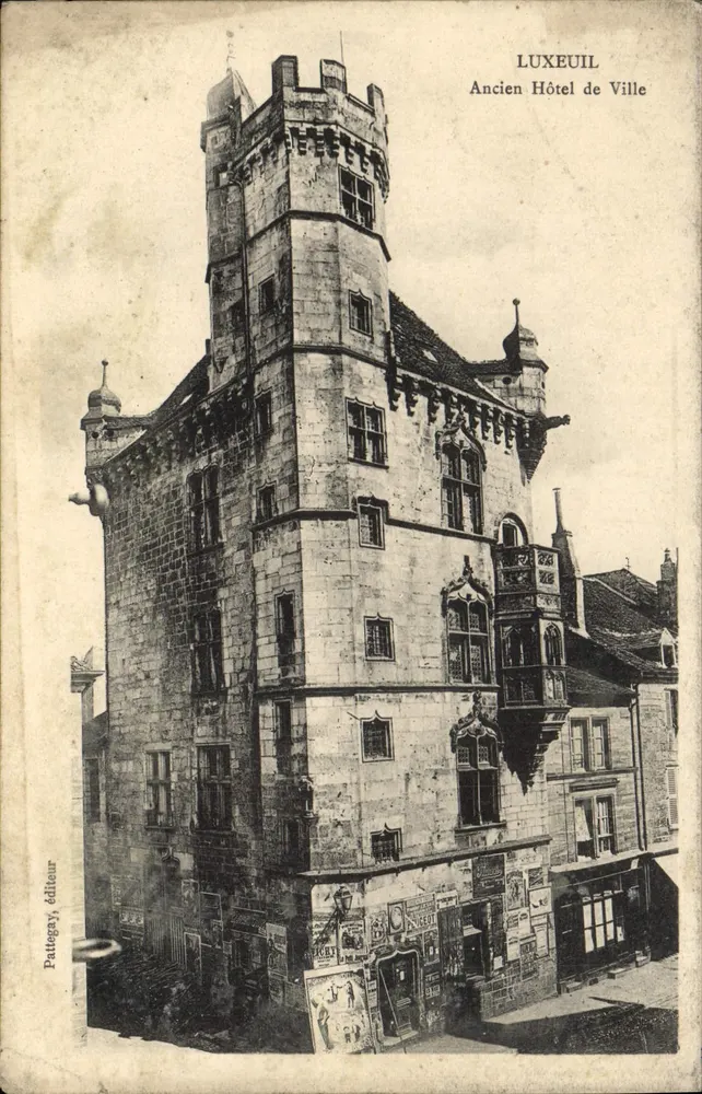 LUXEUIL — Ehemaliges Rathaus — Pattegay, Verleger - Vorderseite