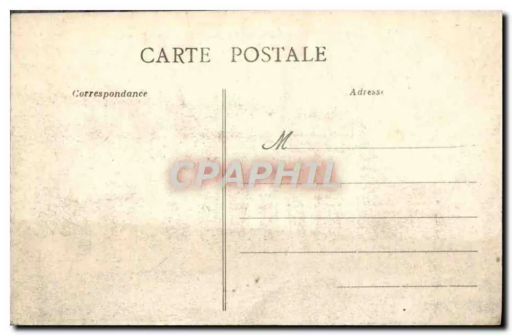 Caen — Schloss und Kasernen Lefèvre (Aussicht vom Glockenturm von Saint-Pierre) — Nonyolles Galeries, Caen, Nr. 156 - Rückseite