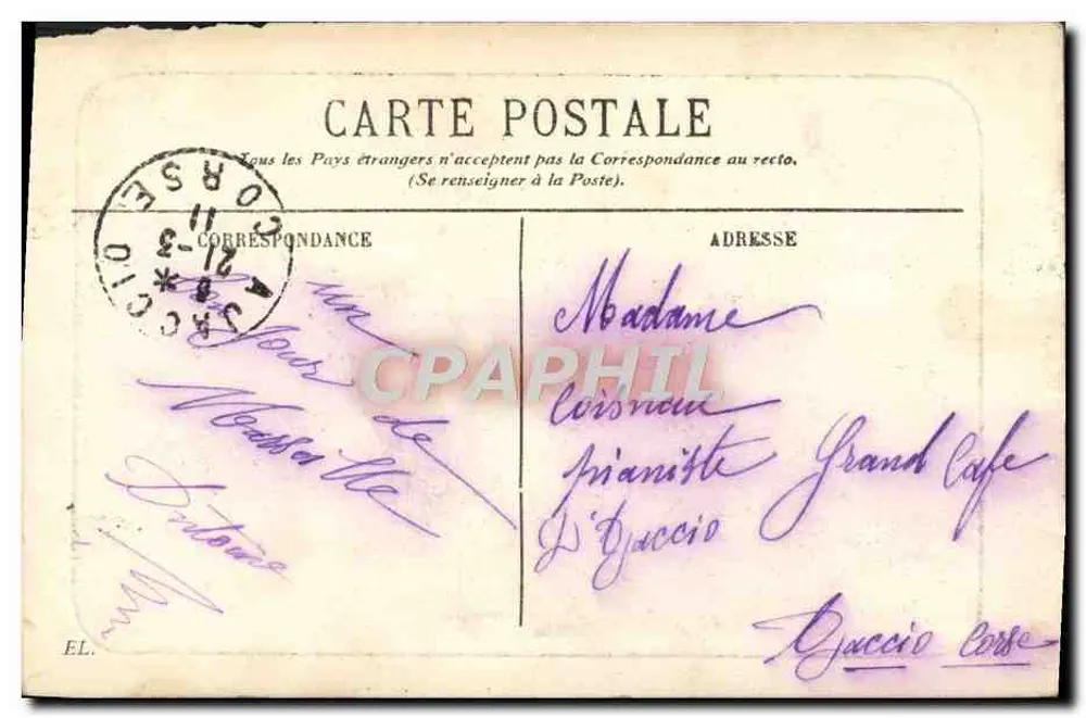 Marseille — Ein Stück vom Alten Hafen — Verlag: Druck auf der Karte, Nr. 23 - Rückseite
