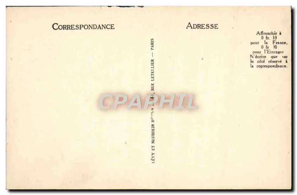 Compiègne - Das Schloss - Cabinet de toilette des Impératrices - LL - Rückseite