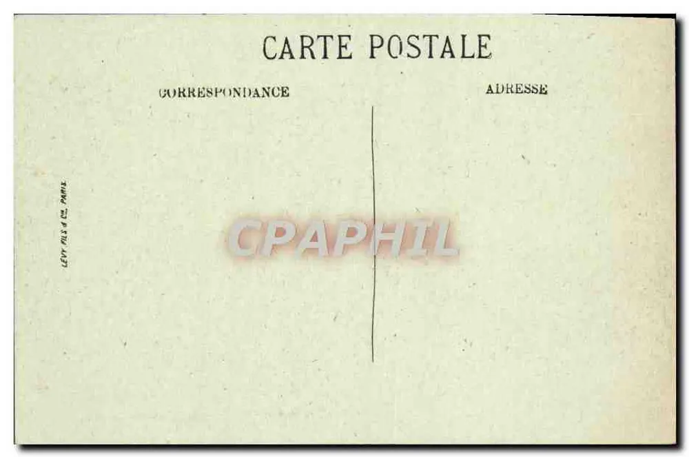 Orléans — Straße Jeanne d'Arc und die Kathedrale — LL. - Rückseite