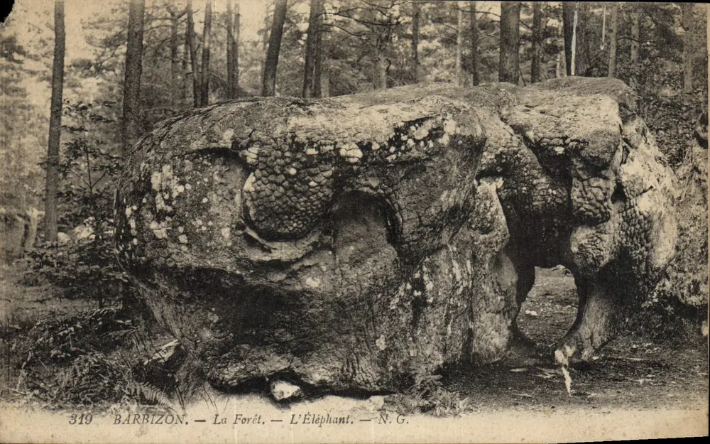 Barbizon — Der Wald — Der Elefant — N.G. — n° 319 - Vorderseite