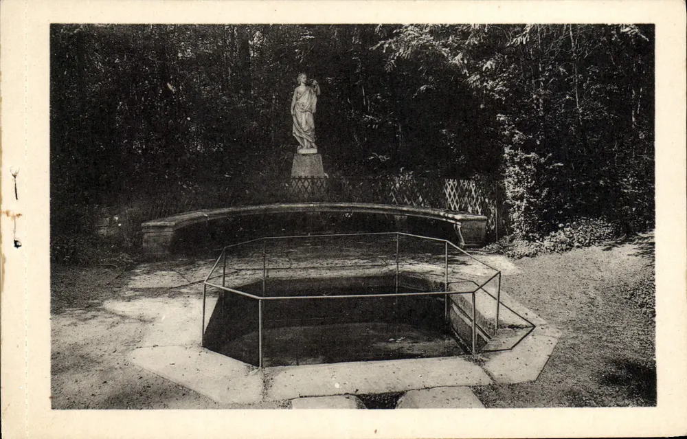 Fontaine de Belleau — Schloss Fontainebleau — n°46 - Vorderseite
