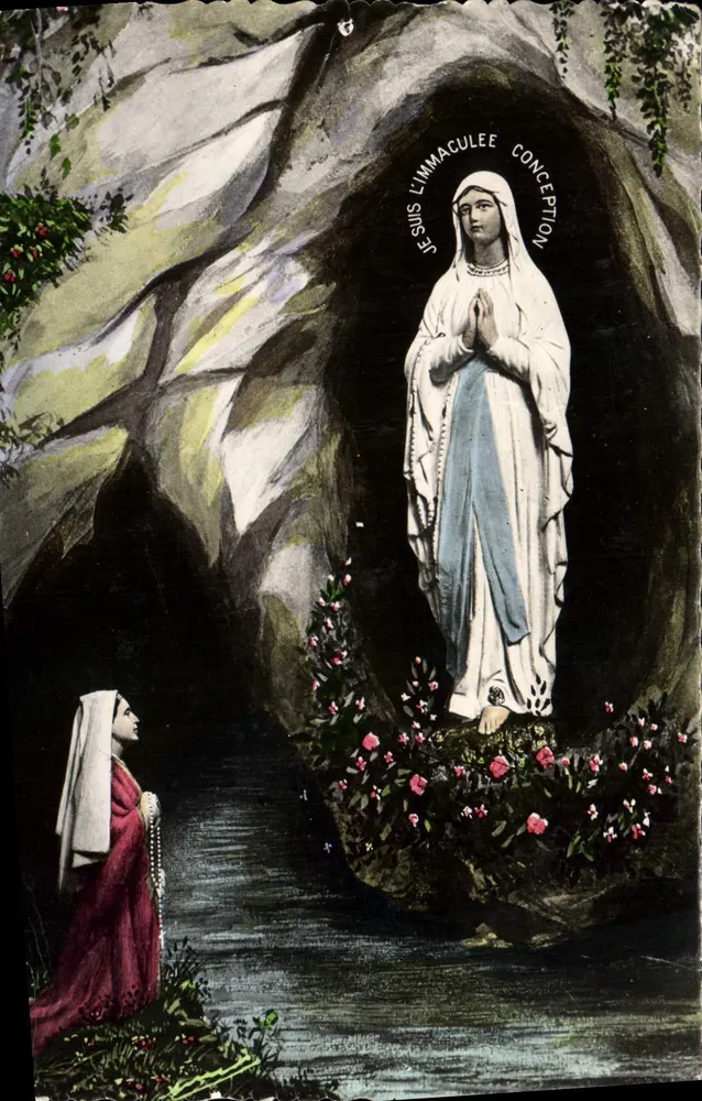 Lourdes — A Aparição — Edição P. DOUCET - Frente