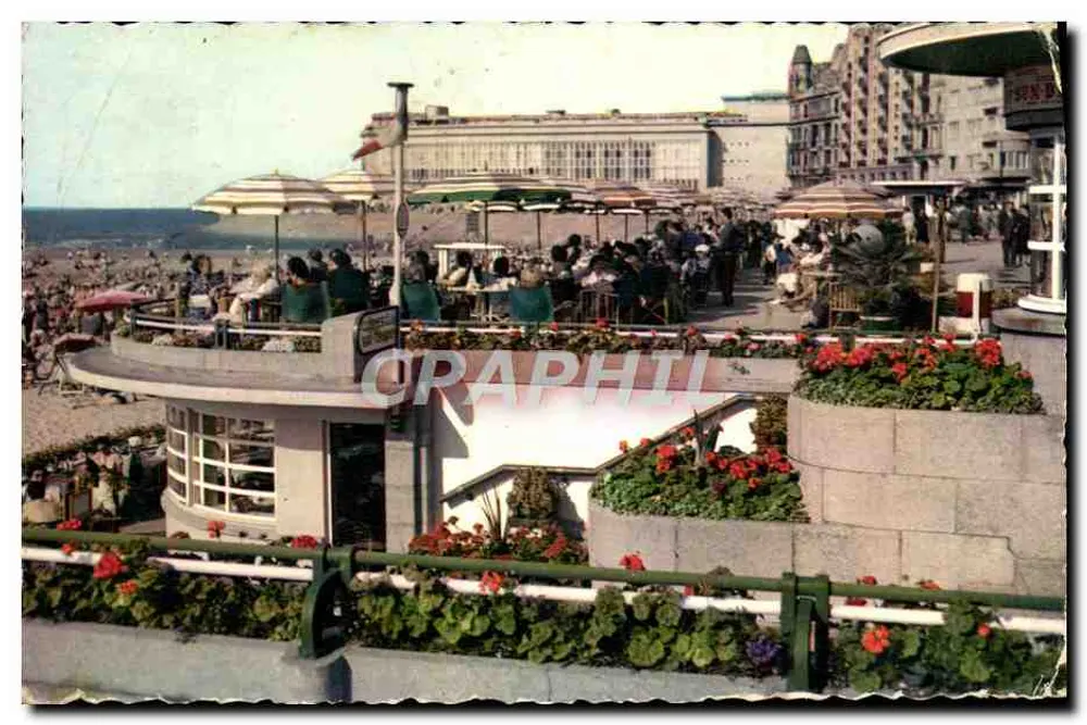Ostende - Digue et Casino — éditeur Mexichrome Couleurs Naturelles, n°16 - Vorderseite