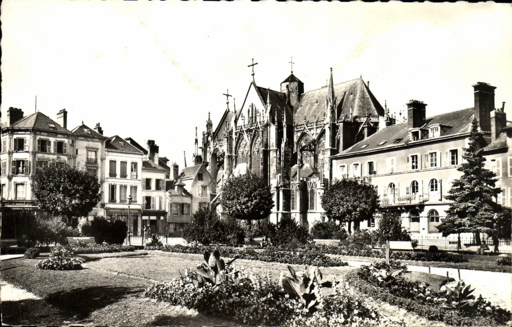 Troyes — Kirche Saint-Urbain und Gartens des Präfekten — Éditions Photo du Bromme, Paris - Vorderseite