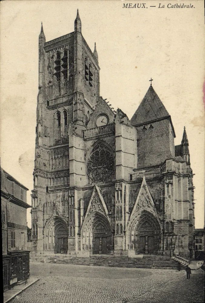 Meaux — A Catedral — Editor não identificado, número de série não visível - Frente