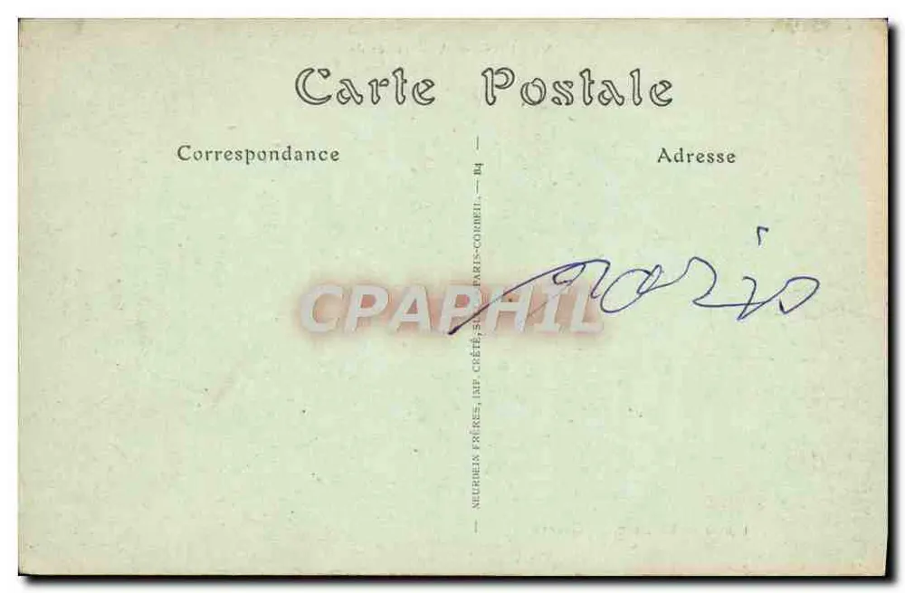Nevers — Vista geral — Lib. Fr. Ropitrea, Nevers - Verso