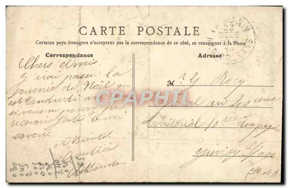 Montlhéry (S.-et-O.) — Conjunto das Ruínas do Castelo — B. F., Paris - Verso