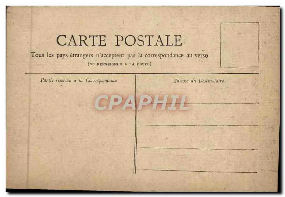 PARIS — O Pequeno Palácio — Coleção Petit Journal - Verso